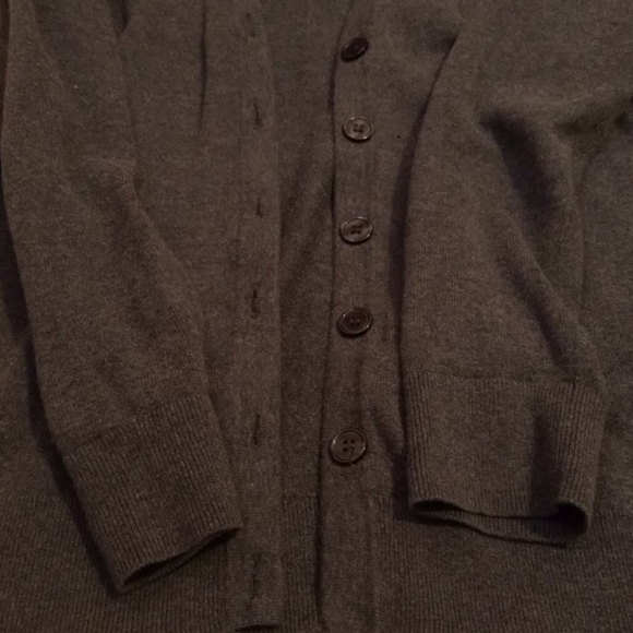 VAN HEUSEN Gray Women's Cardigan size S - Picture 3 of 3